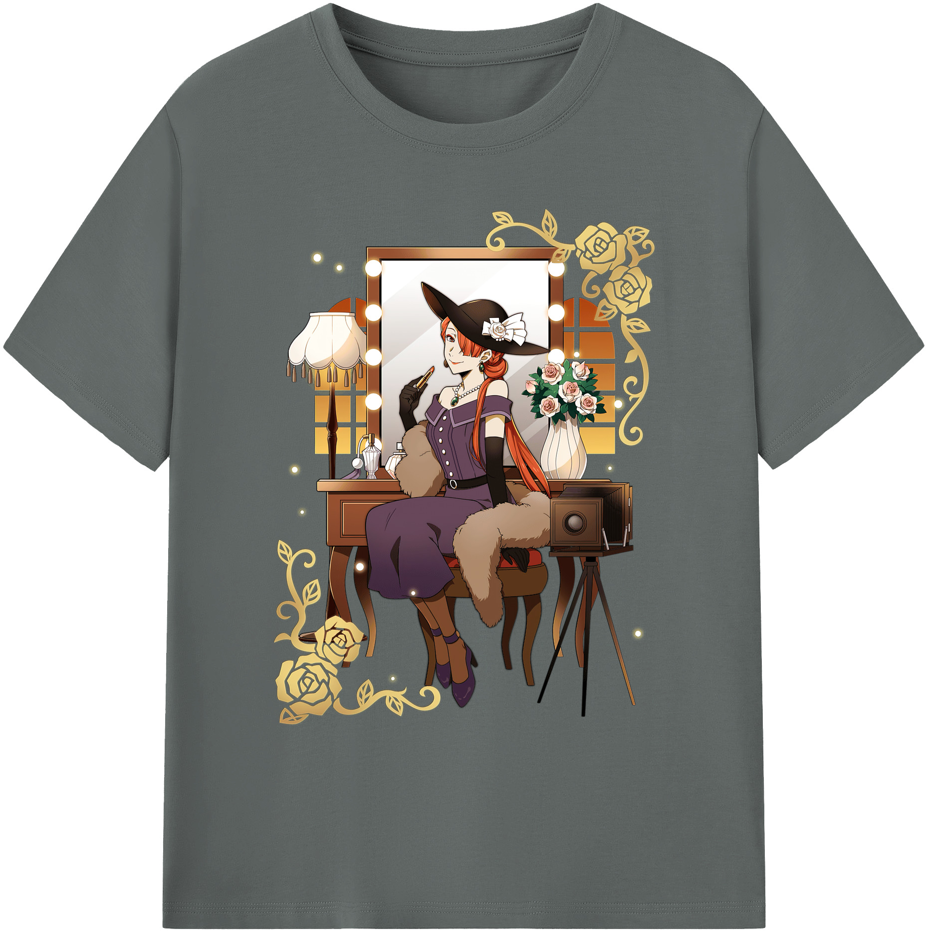 （画像用） 文豪ストレイドッグス Bungo Stray Dogs 綿100％ メンズ半袖Tシャツ｜肌触りやわらか＆通気性
